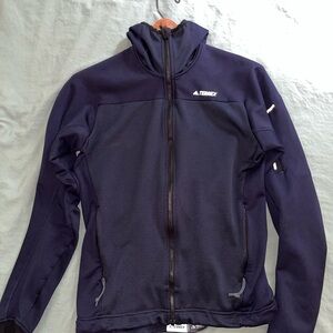 Adidas Terrex Polartec Jacket in Dark Blue